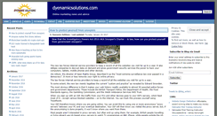 Desktop Screenshot of dyenamicsolutions.com